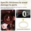 5 Pcs Felt Washer Replacement for Breville Espresso Machine Grinders - Compatible with BES870,BES878,BES880,BES980,BCG820 Models Wool Ring Accessories
