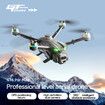 4K 5G Optical Flow Gps Folding Drone With Wifi Transmission Professional Aerial Camera Medium-Sized With Servo Gimbal