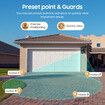 Solar-Powered 20X Zoom Dual Lens Security Camera with AI Human Detection, 50M Night Vision, IP66 Waterproof, 2-Way Audio for Indoor/Outdoor