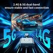 Wireless HDMI Transmitter and Receiver, 1080P 60Hz Output, Wireless HDMI Sender Extender 2.4G o 5G Wireless HDMI Kit