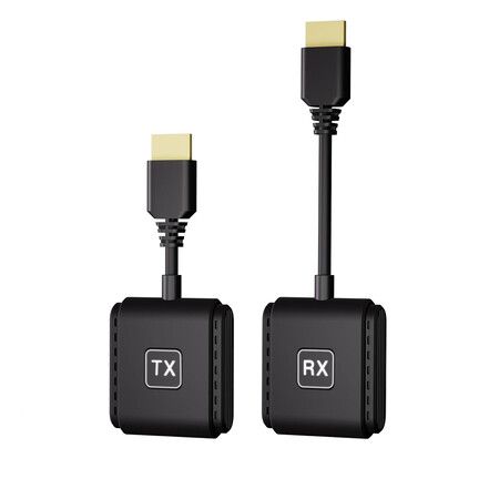 Wireless HDMI Transmitter and Receiver, 1080P 60Hz Output, Wireless HDMI Sender Extender 2.4G o 5G Wireless HDMI Kit