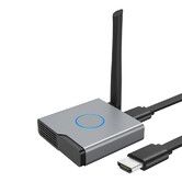 Wireless HDMI Display Dongle Adapter, Wireless Receiver, Streaming Media Video, Audio, File HDMI Wireless Extender from Laptop, PC, Smartphone