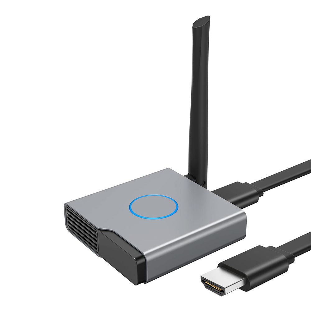 Wireless HDMI Display Dongle Adapter, Wireless Receiver, Streaming Media Video, Audio, File HDMI Wireless Extender from Laptop, PC, Smartphone