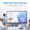 4K 60Hz HDMI Wireless Display Dongle Adapter, 4K 5G Instant Streaming Adapter for iOS, MacOS, Android, Windows, Compatible Miracast, Airplay, DLNA
