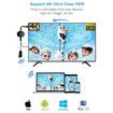 4K 5G Wireless HDMI Display Dongle Adapter,  Mirror Screen Display Adapter Stream Video, Audio from Phone, Pad, Mac, Android, Win Laptop to TV, Projector
