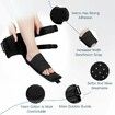 Plantar Fasciitis Night Splint, Plantar Fasciitis Relief Brace with Adjustable Straps,Achilles Tendonitis, Day & Night Support, Black