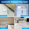 Microfiber Mop Flat Mop for Floor Cleaning Wet Dry Sweeper Dust Mop with 2 Mop Refills Extendable Handle Magic Floor Mop for Hardwood Tiles Laminate Vinyl