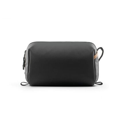 Travel Toiletry Bag,Hanging Compact Pouch,Waterproof Dopp Kit, Shaving Bag Makeup Bag Organizer (Black)
