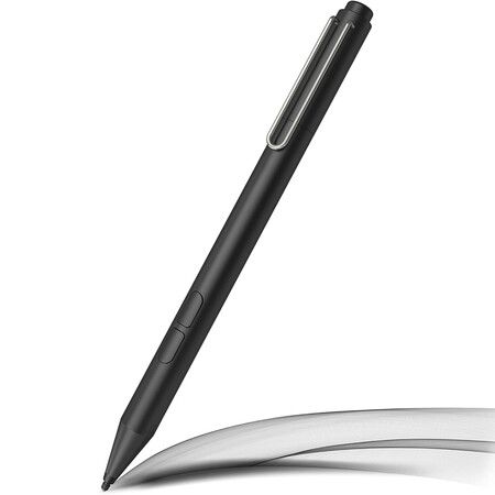 Stylus Pen for Surface Pro 11/10/ 9/8/X/7+/6/5/4/3/Surface 3, Surface Go 3/2/1, Surface Laptop/Studio/Book 4/3/2/1 with Palm Rejection, Black