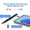 Slim Pen Microsoft Surface 4096 Pressure Eraser Right Click Palm Rejection Graphite Nib Pro 11 10 9 8 7 6 5 4 Black Stylus