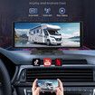 10.26 inch Wireless Carplay Screen for Car with Backup Camera, 1080P IPS Touch Screen Wireless CarPlay Android Auto Bluetooth, FM, Aux, MirrorLink