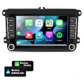 Android Car Stereo for VW Volkswagen Seat Golf Passat Jetta Beetle Tiguan Touran EOS 7 inch Double Din Touchscreen Bluetooth Radio with Apple Android