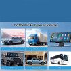 Wireless Apple Carplay Screen for Car 4K Dash Cam, 10.26 inch HD Touchscreen with Portable Apple Carplay and Android Auto Car Stereo