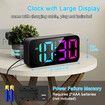 Alarm Clocks for Heavy Sleepers,Loud Alarm Clock with Bed Shaker,Night Light,Large Display,Vibrating Alarm Clocks Bedside for Deaf Hearing impaired