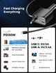Car Quick Charger PD69W Type C Car Accessories Adapter iPhone 16 LIGHTING Charger Fast Charging Travel Essentials Road Trip Essentials iPhone 15 14 13 12
