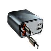 Car Quick Charger PD69W Type C Car Accessories Adapter iPhone 16 LIGHTING Charger Fast Charging Travel Essentials  Road Trip Essentials iPhone 15 14 13 12