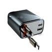 Car Quick Charger PD69W Type C Car Accessories Adapter iPhone 16 LIGHTING Charger Fast Charging Travel Essentials Road Trip Essentials iPhone 15 14 13 12