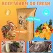BBQ Blanket for Resting Meat Reusable Reat Insulated Resting Bag with Wide Mouth for Large Brisket/Pork Shoulders/Turkeys