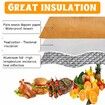 BBQ Blanket for Resting Meat Reusable Reat Insulated Resting Bag with Wide Mouth for Large Brisket/Pork Shoulders/Turkeys