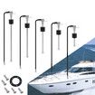100mm 0-190ohms Fuel Level Sensor Sender Unit For Car Boat AU