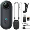 128GB FHD 1080P Mini Body Camera,Wearable Action Body Cam,Thumb Size Hands Free Recording Body Worn Camera,Premium Portable Camcorder (Black)