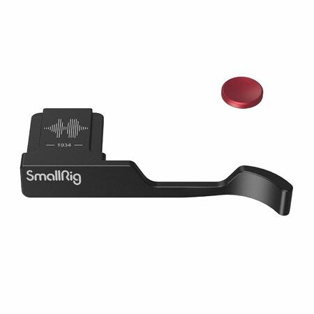 Thumb Grip with Hot Shoe Cover for FUJIFILM X100VI X100V (Black)
