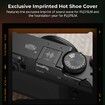 Thumb Grip with Hot Shoe Cover for FUJIFILM X100VI X100V (Black)