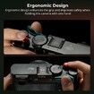 Thumb Grip with Hot Shoe Cover for FUJIFILM X100VI X100V (Black)