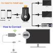 4K 1080P Wireless WiFi Display TV Dongle Receiver HDMI-compatible TV Stick for DLNA Airplay Miracast for IOS Android