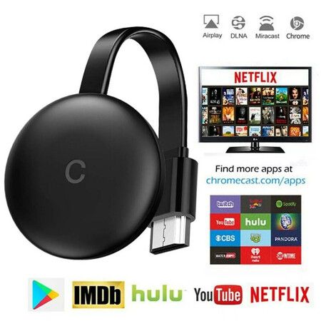1080P Wireless HDMI Dongle Display Receiver Wireless TV Screen Mirror Display TV Cast Display For IOS Android Windows
