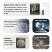 Wireless Voice Amplifier with Wireless Lavalier Microphone,Portable Rechargeable Speaker with Wireless Bluetooth Microphone for Teachers,Trainers