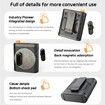 Wireless Voice Amplifier with Wireless Lavalier Microphone,Portable Rechargeable Speaker with Wireless Bluetooth Microphone for Teachers,Trainers