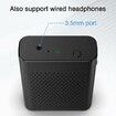 Wireless Voice Amplifier with Wireless Lavalier Lapel Microphone,PA System Portable Speaker Cordless Condenser Recording Mic for Teacher,Streaming