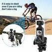 4K HD Action Camera with 1.3 Inch CMOS Sensor Mini Video Audio Pocket Cam 270 Degree Rotation Camera with 32GB Waterproof Case, Motorcycle Mount