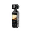 4K HD Action Camera with 1.3 Inch CMOS Sensor Mini Video Audio Pocket Cam 270 Degree Rotation Camera with 32GB Waterproof Case, Motorcycle Mount