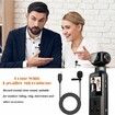 4K Body Camera 64GB with External Microphone,Mini Video Audio Pocket Cam 270 Degree Rotation Camera for Outdoor Sport,Bike,Travel,Police Law Enforcement
