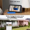 Solar Security Cameras Wireless Outdoor,Battery Powered 3K 4MP Surveillance Indoor WiFi Smart Cameras,Motion Detection,Night Vision,2 Way Audio (3Pack)