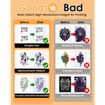 Phomemo M08F Wireless Tattoo Transfer Stencil Printer,Thermal Tattoo Machine with 10pcs Free Stencil Paper,Compatible with Smartphone PC White