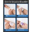 Phomemo M08F Wireless Tattoo Transfer Stencil Printer,Thermal Tattoo Machine with 10pcs Free Stencil Paper,Compatible with Smartphone PC Grey