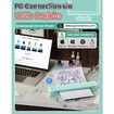 Phomemo M08F Wireless Tattoo Transfer Stencil Printer,Thermal Tattoo Machine with 10pcs Free Stencil Paper,Compatible with Smartphone PC Green