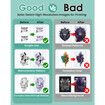 Phomemo M08F Wireless Tattoo Transfer Stencil Printer,Thermal Tattoo Machine with 10pcs Free Stencil Paper,Compatible with Smartphone PC Green