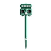 Ultrasonic Solar Animal Repellent, Cat Deterrent, Marten Deterrent, Cat Repellent, 5 Modes, Adjustable Frequency, Animal Repellent, Ultrasonic Repellent