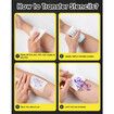 Phomemo M08F Wireless Tattoo Transfer Stencil Printer,Thermal Tattoo Machine with 10pcs Free Stencil Paper,Compatible with Smartphone PC Silver