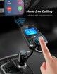 Car Bluetooth Fm Transmitter Flexible Gooseneck Handsfree Call Wireless Music Stereo Audio Player Radio Adapter Car Kit Usb Phone Charger TF Sd Card