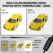 Portable Photo Studio Light Box,Professional Dimmable Shooting Tent Kit with 160 LEDs Lights and 6 Kinds Double-Sided Color Backgrounds (40x40cm)
