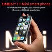Mini Phone with 4.0 Inch HD Touchscreen, Mini Smartphone 2000mAh Battery Dual SIM with Face ID Kids Cellphone 2GB+16GB Grey