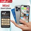 Mini Phone with 4.0 Inch HD Touchscreen, Mini Smartphone 2000mAh Battery Dual SIM with Face ID Kids Cellphone 2GB+16GB Grey