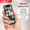 Mini Phone with 4.0 Inch HD Touchscreen, Mini Smartphone 2000mAh Battery Dual SIM with Face ID Kids Cellphone 2GB+16GB Gold