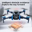 5G GPS Drone With 4.5inch Foldable Screen Dual WIFI Pro Aerial Camera Medium Size Brushless Motor Gimbal Gift Birthday Christmas Present