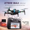 5G GPS Drone With 4.5inch Foldable Screen Dual WIFI Pro Aerial Camera Medium Size Brushless Motor Gimbal Gift Birthday Christmas Present